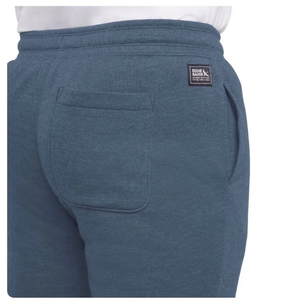 Eddie Bauer Blue Faux Shearling Lined Jogger Sweatpants XXL NWT